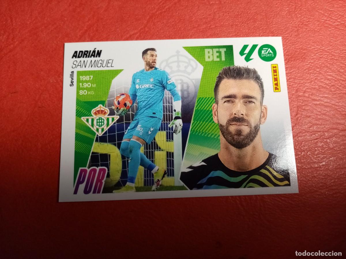 Cromos de F&uacute;tbol: N&ordm; 4 ADRIAN SAN MIGUEL, REAL BETIS, LIGA ESTE 2025 2026 25 26 PANINI