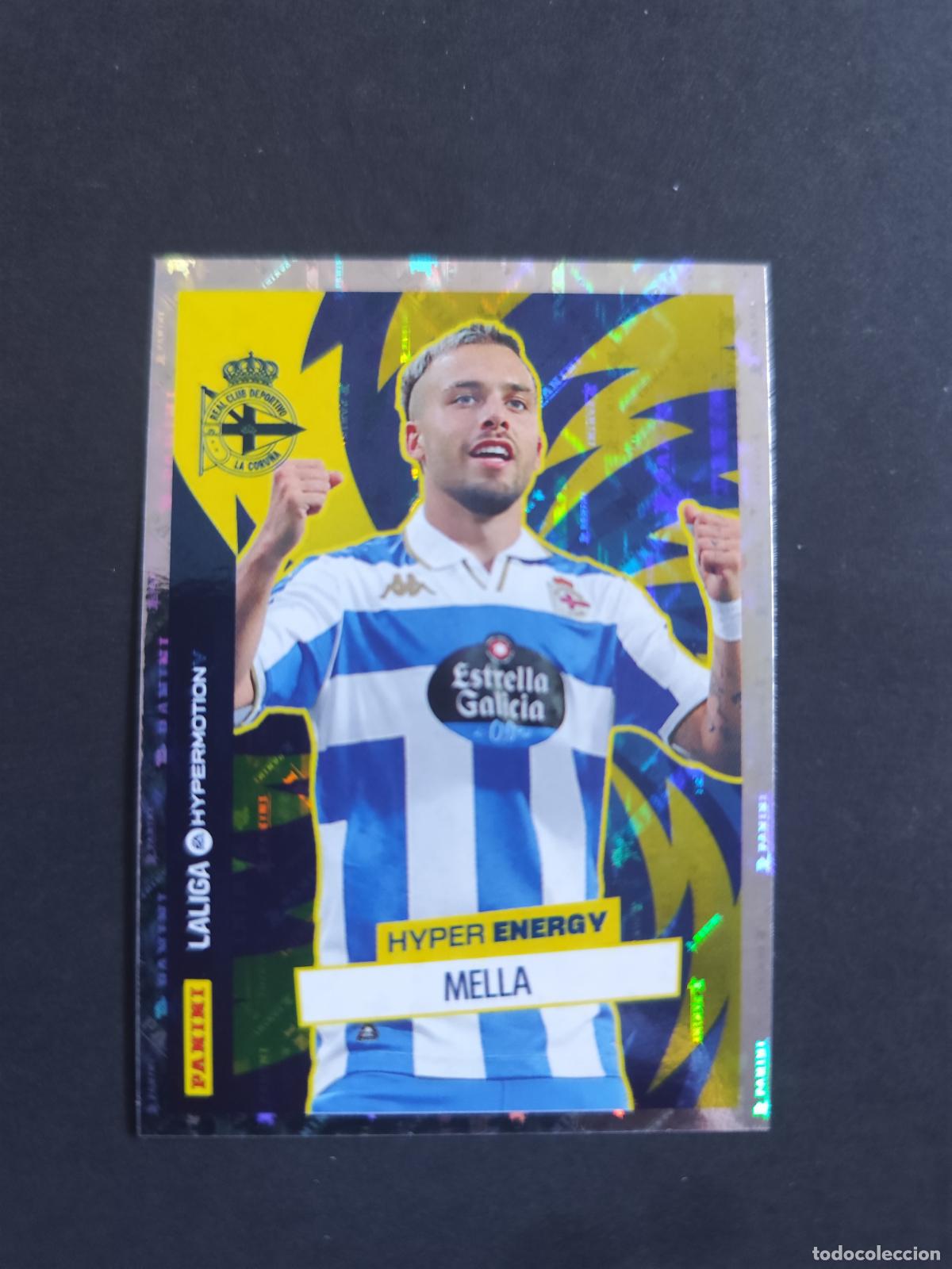 Cartes &agrave; collectionner de Football: 471 MELLA DEPORTIVO CORU&Ntilde;A HYPER ENERGY SEGUNDA 2&ordf; DIVISI&Oacute;N LIGA HYPERMOTION 2025 2026 25 26