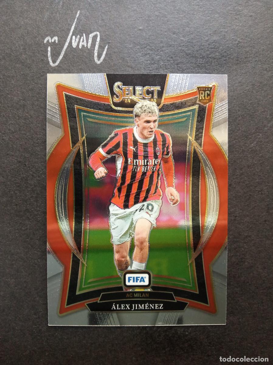 Cartes &agrave; collectionner de Football: N&ordm; 43 ROOKIE ALEX JIMENEZ AC MILAN ⚽ PANINI &reg; SELECT FIFA SOCCER 2024 2025 24 25 NUEVO