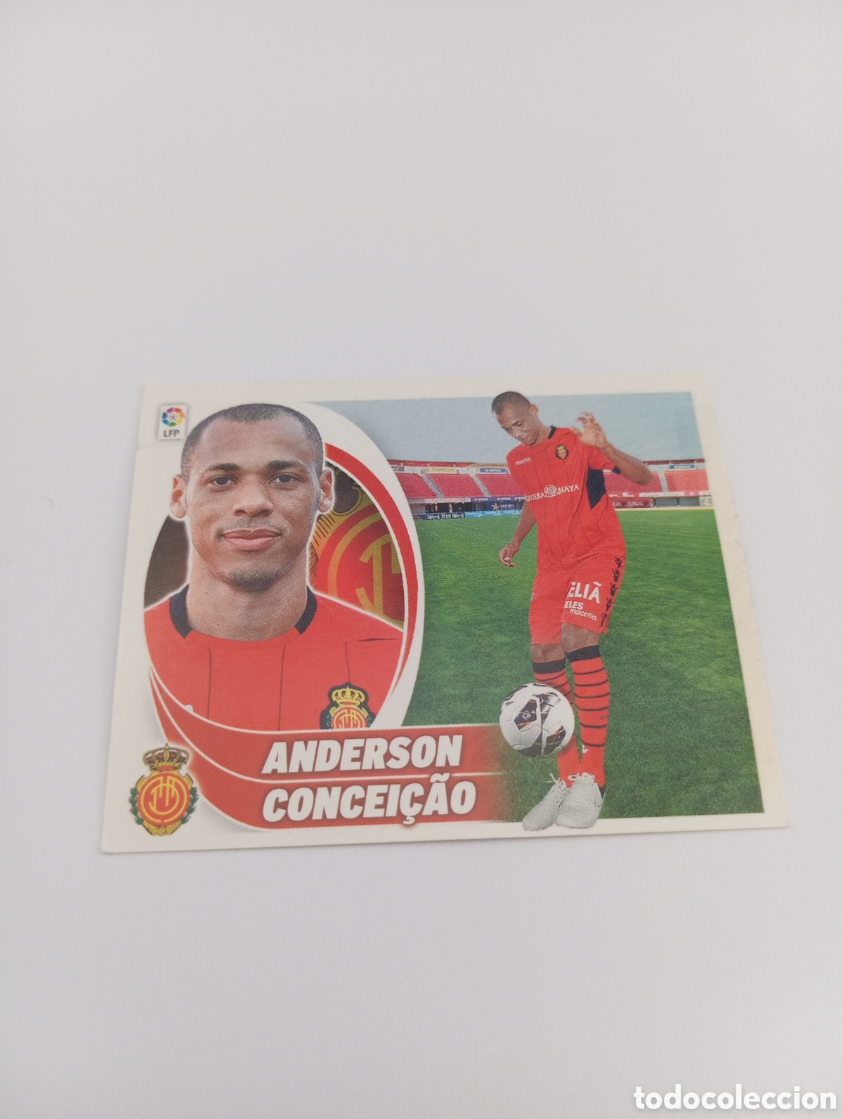 Cartes &agrave; collectionner de Football: Anderson Concei&ccedil;ao 6 BIS Mallorca LIGA ESTE 2012 2013 PANINI 12 13