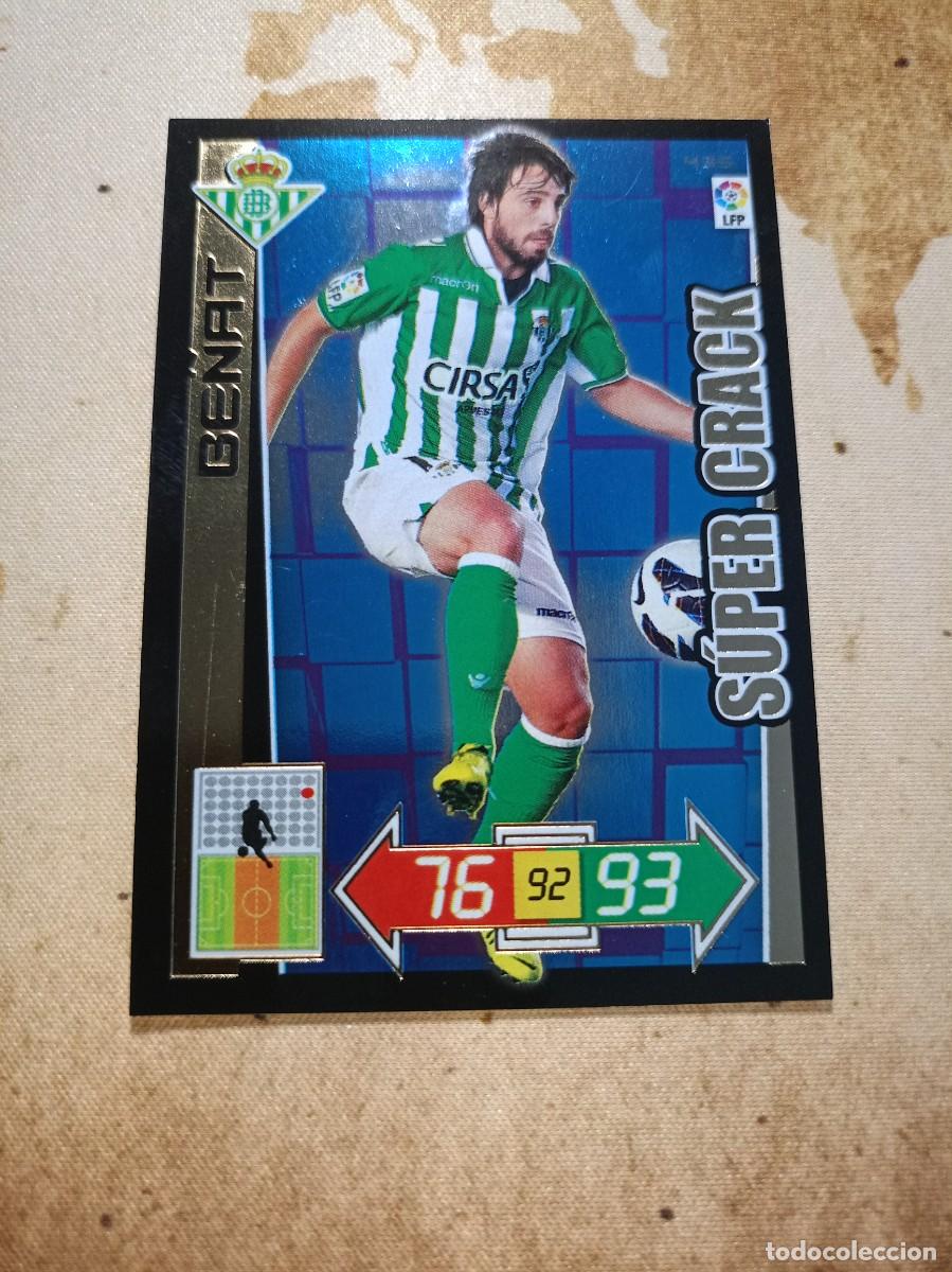 Fu&szlig;ball-Sticker: S&uacute;per Crack 435 BE&Ntilde;AT Adrenalyn 2012-13