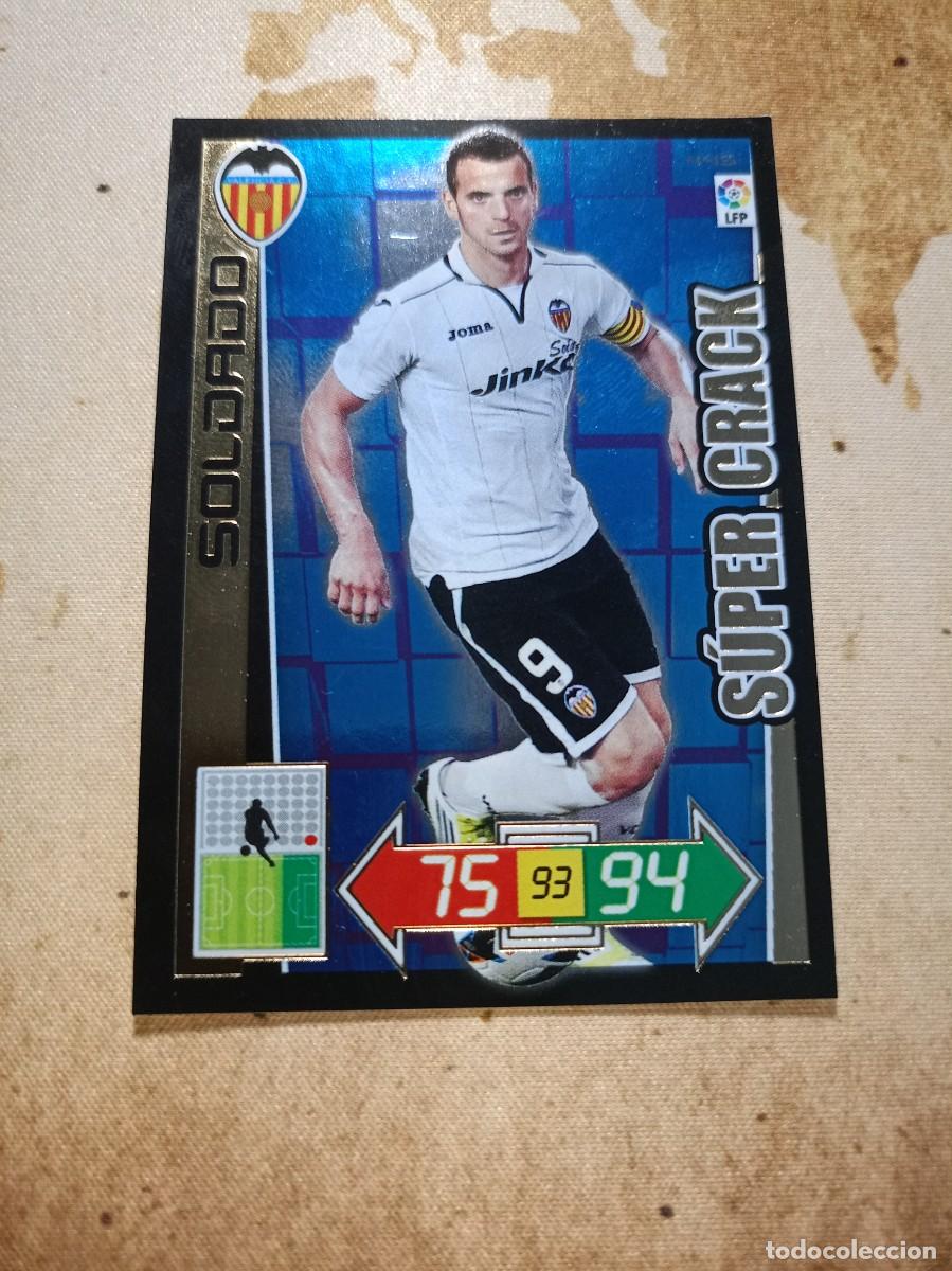 Football Stickers: S&uacute;per Crack 445 SOLDADO Adrenalyn 2012-13