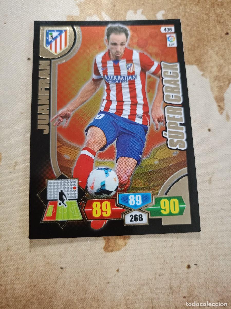 Cromos de Futebol: S&uacute;per Crack 436 JUANFRAN Adrenalyn 2013-14