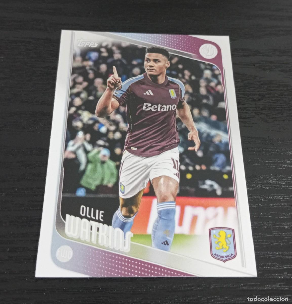 Fu&szlig;ball-Sticker: -TOPPS UEFA C. Competitions Flagship 25-26 : 124 OLLIE WATKINS ( ASTON VILLA )