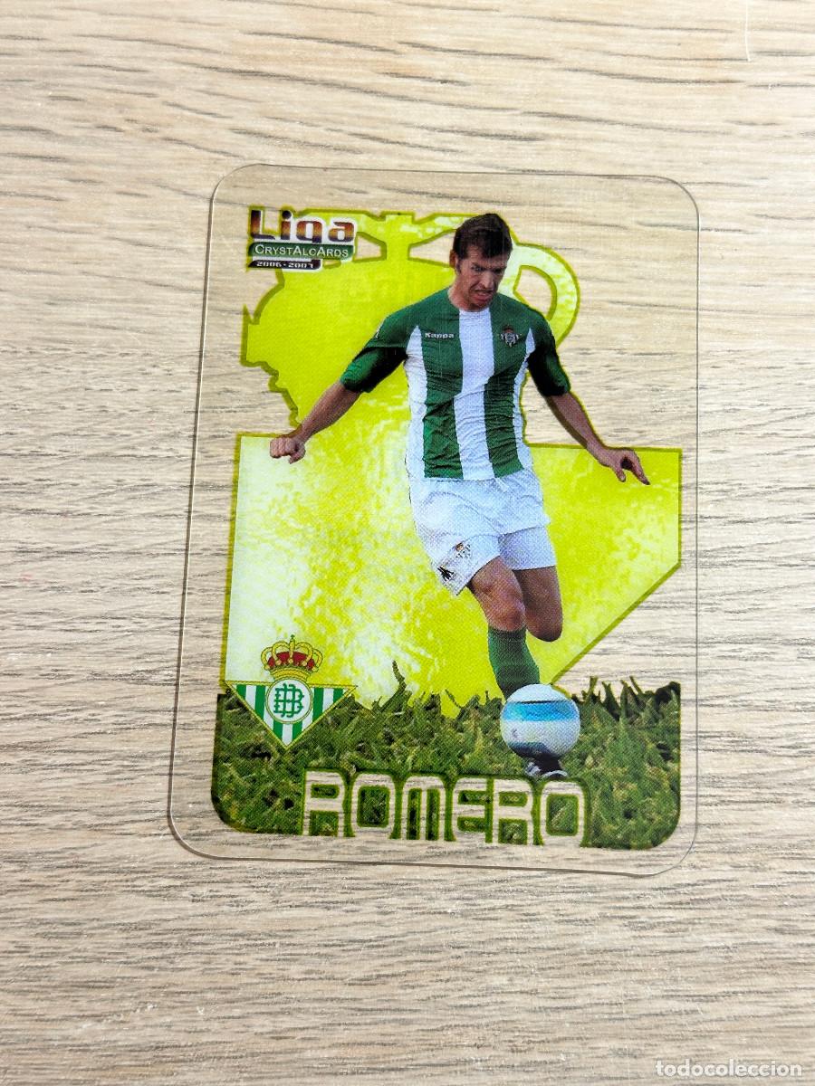 Fu&szlig;ball-Sticker: ROMERO n&ordm; 238 BETIS CRYSTALCARDS LIGA 2006 2007 MUNDICROMO 06 07
