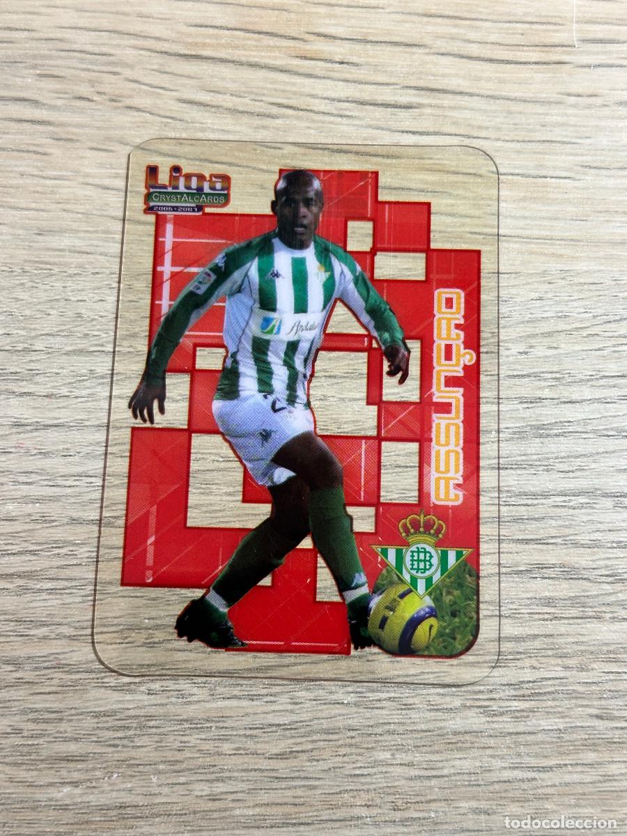 Cromos de F&uacute;tbol: ASSUN&Ccedil;AO n&ordm; 247 BETIS CRYSTALCARDS LIGA 2006 2007 MUNDICROMO 06 07