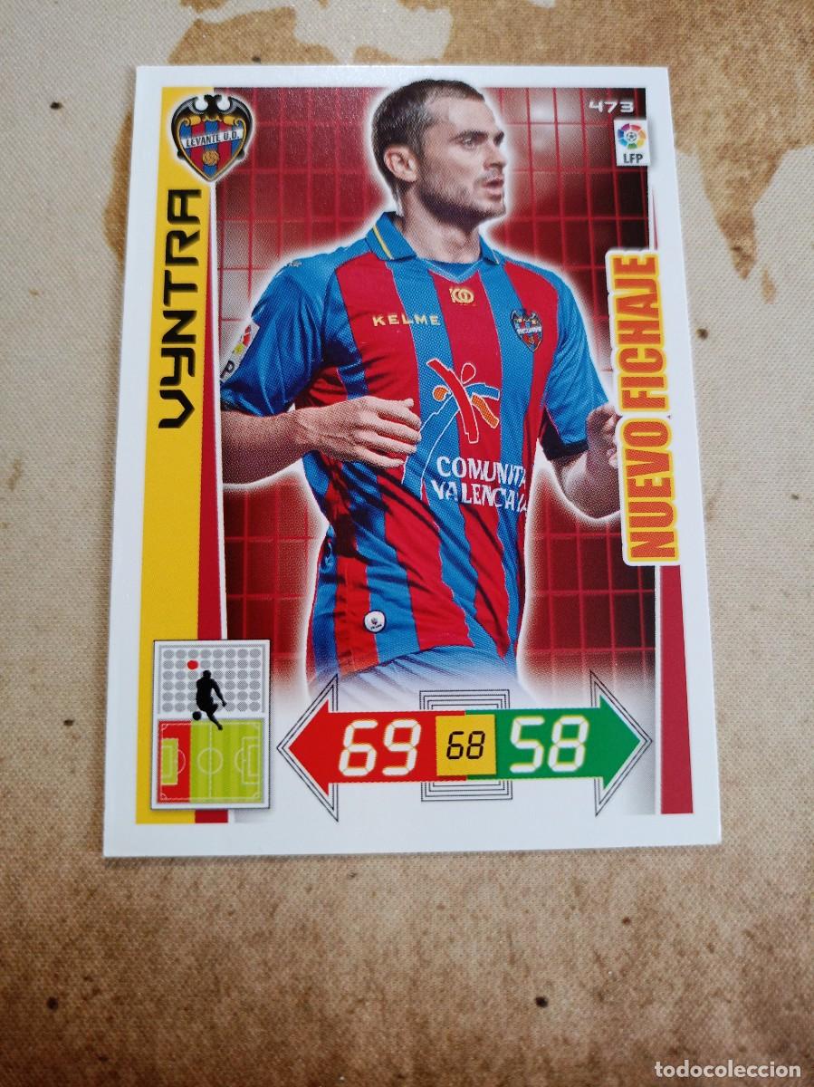 Fu&szlig;ball-Sticker: Nuevo Fichaje 473 VYNTRA Adrenalyn 2012-13