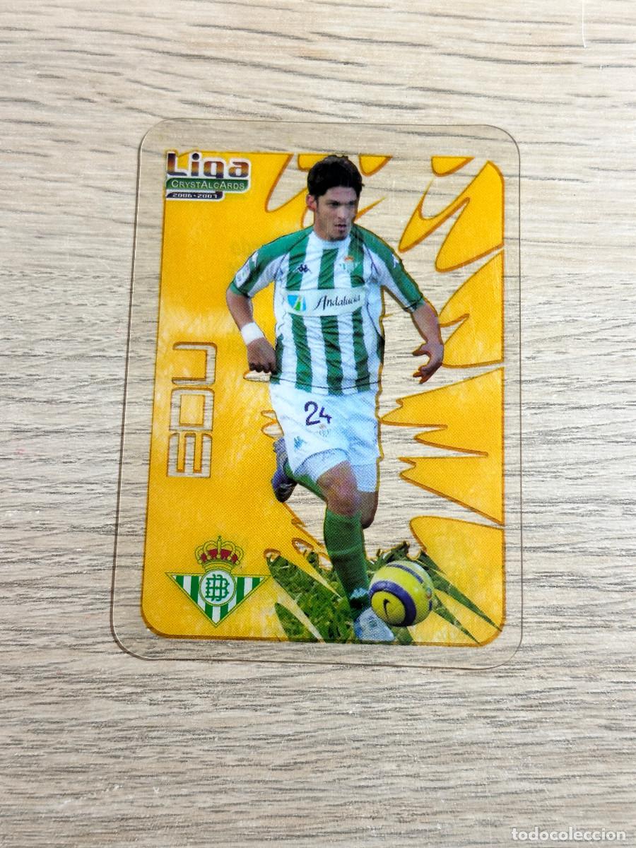 Cromos de f&uacute;tbol: EDU n&ordm; 248 BETIS CRYSTALCARDS LIGA 2006 2007 MUNDICROMO 06 07