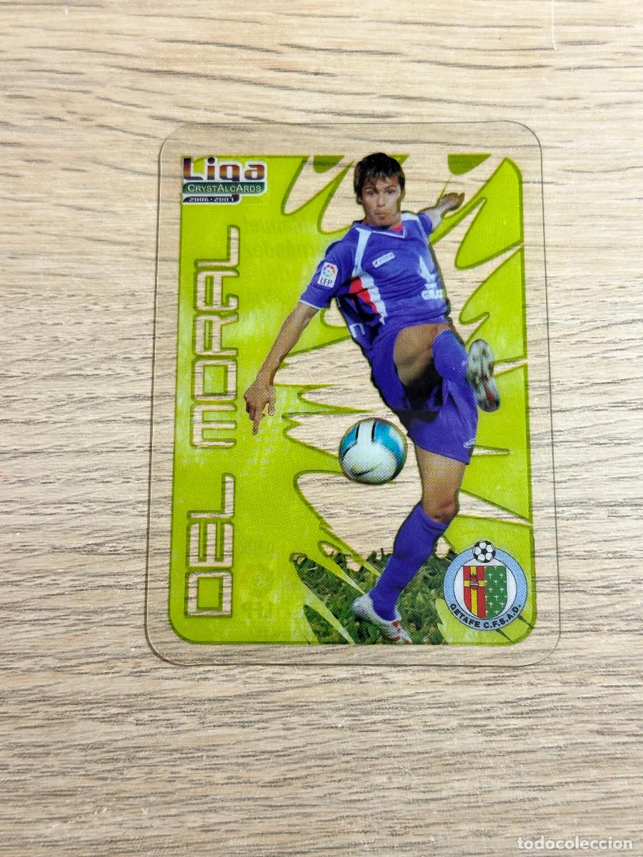 Figurine di Calcio: DEL MORAL n&ordm; 402 ULTIMA HORA GETAFE CRYSTALCARDS LIGA 2006 2007 MUNDICROMO 06 07