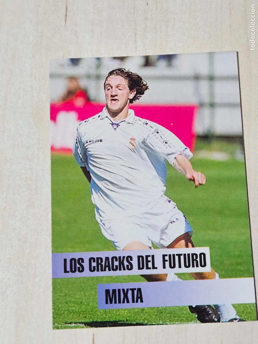 Fu&szlig;ball-Sticker: N&ordm; 106 MIXTA - COLECCION OFICIAL REAL MADRID 1996/1997 CARDS 96/97 PANINI - FICHA - NUEVA