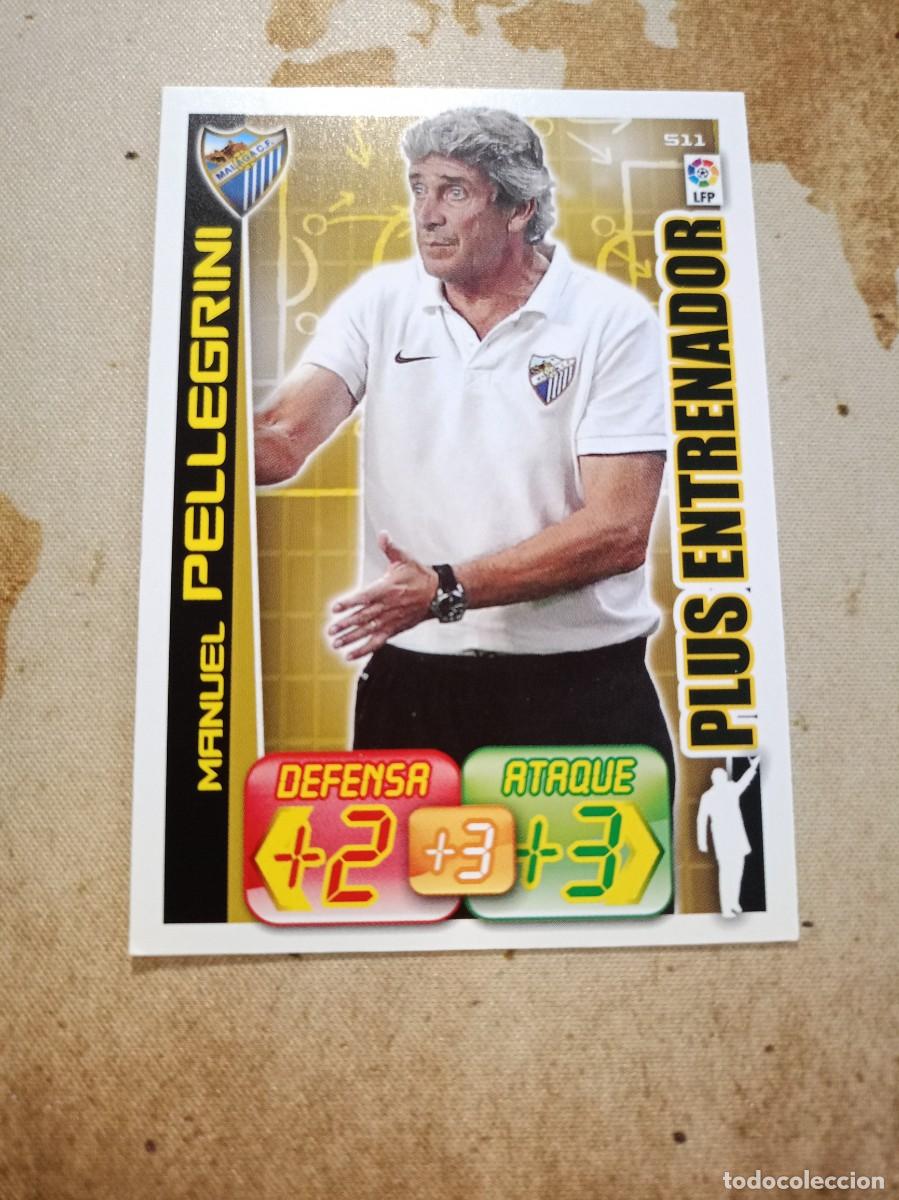 Cromos de F&uacute;tbol: Plus Entrenador 511 MANUEL PELLEGRINI Adrenalyn 2012-13