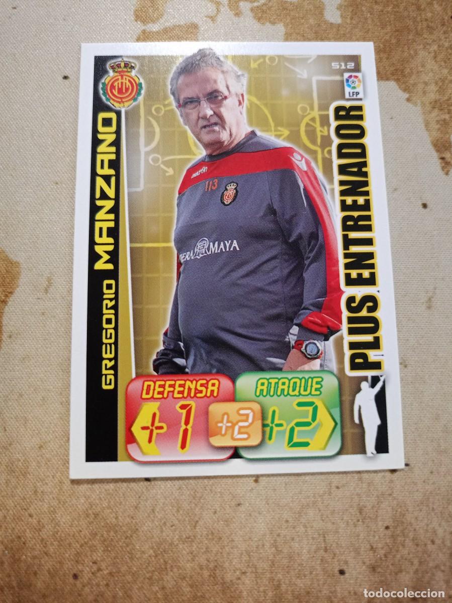 Cromos de F&uacute;tbol: Plus Entrenador 512 GREGORIO MANZANO Adrenalyn 2012-13
