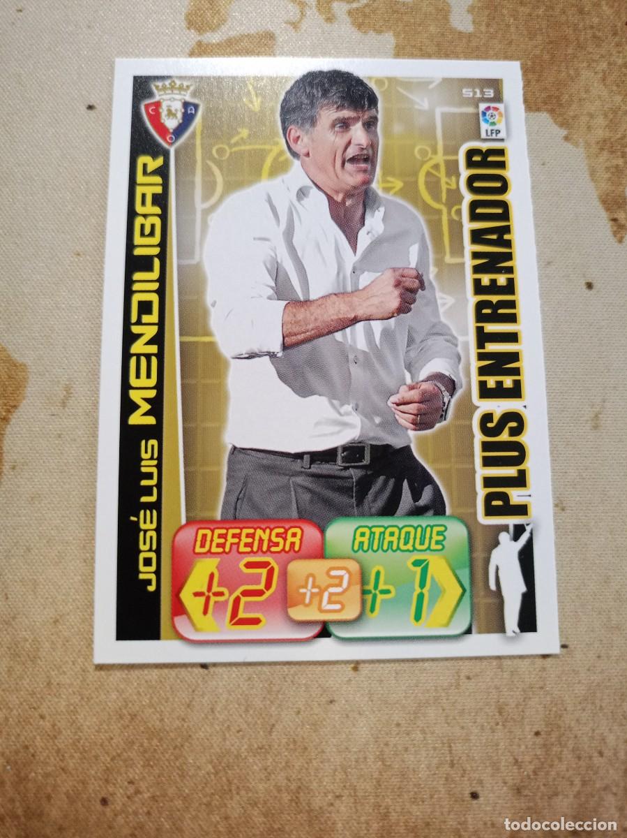 Cromos de Futebol: Plus Entrenador 513 JOS&Eacute; LUIS MENDILIBAR Adrenalyn 2012-13