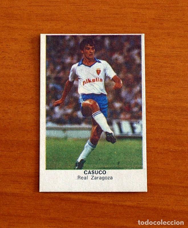 Cromos de F&uacute;tbol: Real Zaragoza - Casuco - Cromos Cano 1983-1984, 83-84 - Nunca pegado