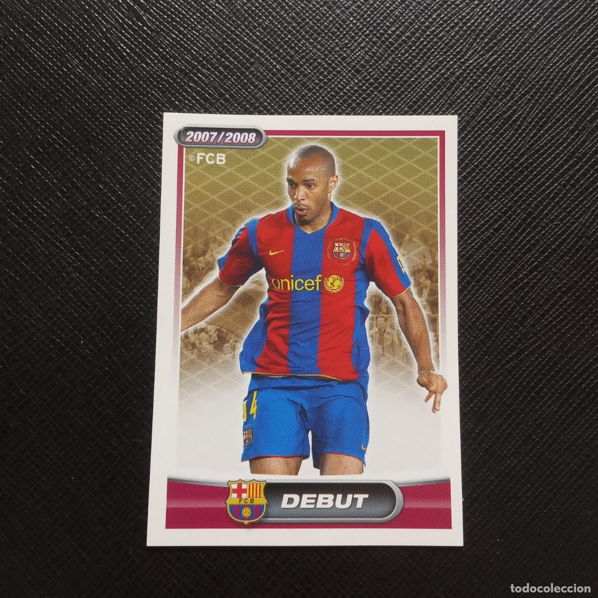 Cromos de f&uacute;tbol: 116 HENRY BARCELONA PANINI COLECCION OFICIAL 2007 2008 CROMO 07 08 - SIN PEGAR - A205 PG35