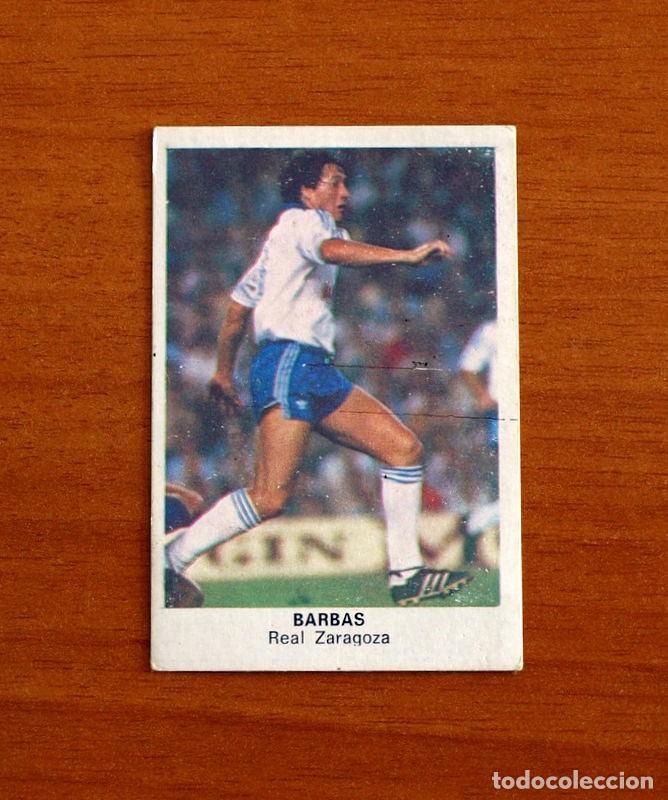 Cromos de F&uacute;tbol: Real Zaragoza - Barbas - Cromos Cano 1983-1984, 83-84