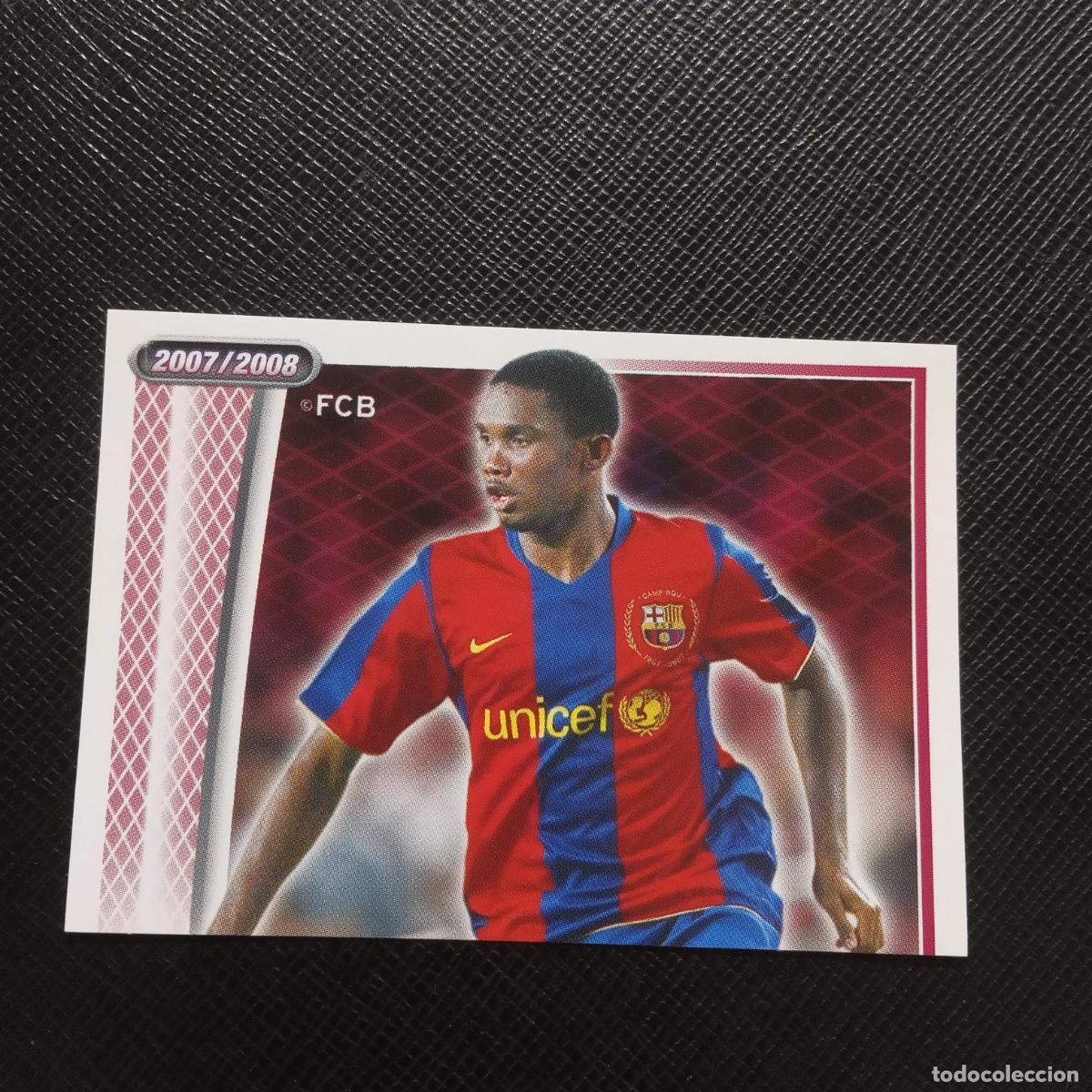 Cromos de f&uacute;tbol: 119 ETOO BARCELONA PANINI COLECCION OFICIAL 2007 2008 CROMO 07 08 - SIN PEGAR - A205 PG37