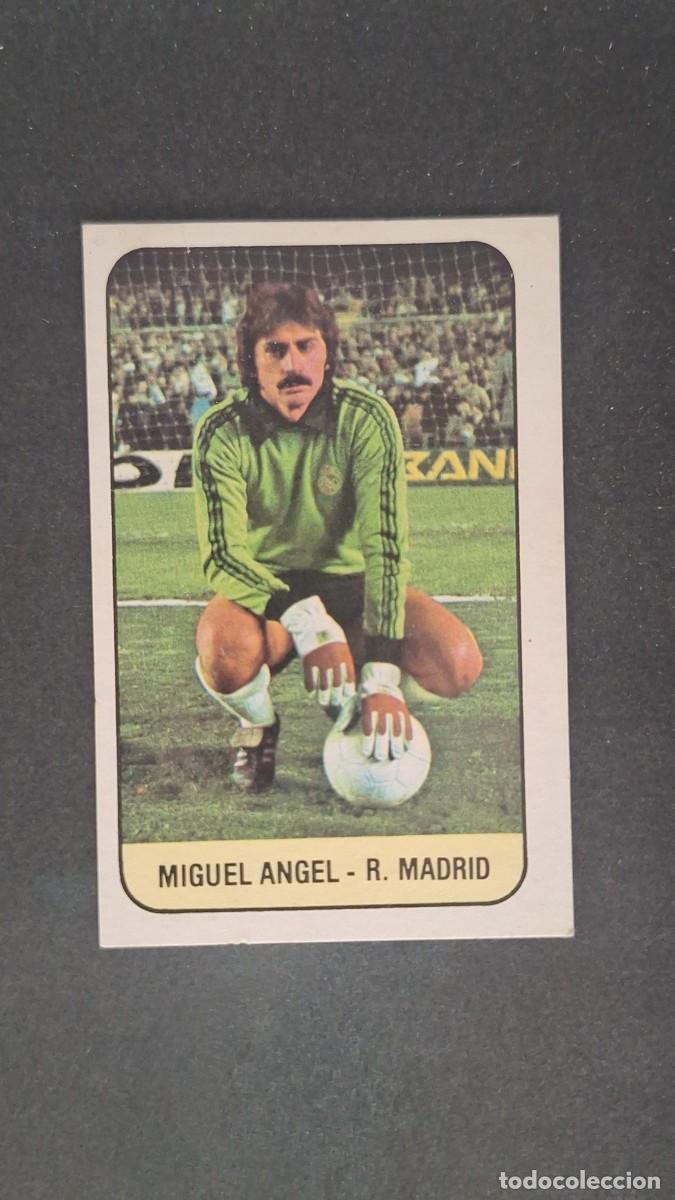 Football Stickers: L2 MIGUEL ANGEL REAL MADRID LIGA ESTE 1978 1979 78 79 DESPEGADO