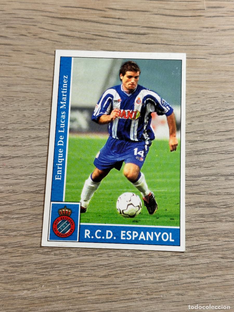Figurine di Calcio: DE LUCAS n&ordm; 479 + ESPANYOL MUNDICROMO 2001 2002 LAS FICHAS DE LA LIGA 01 02