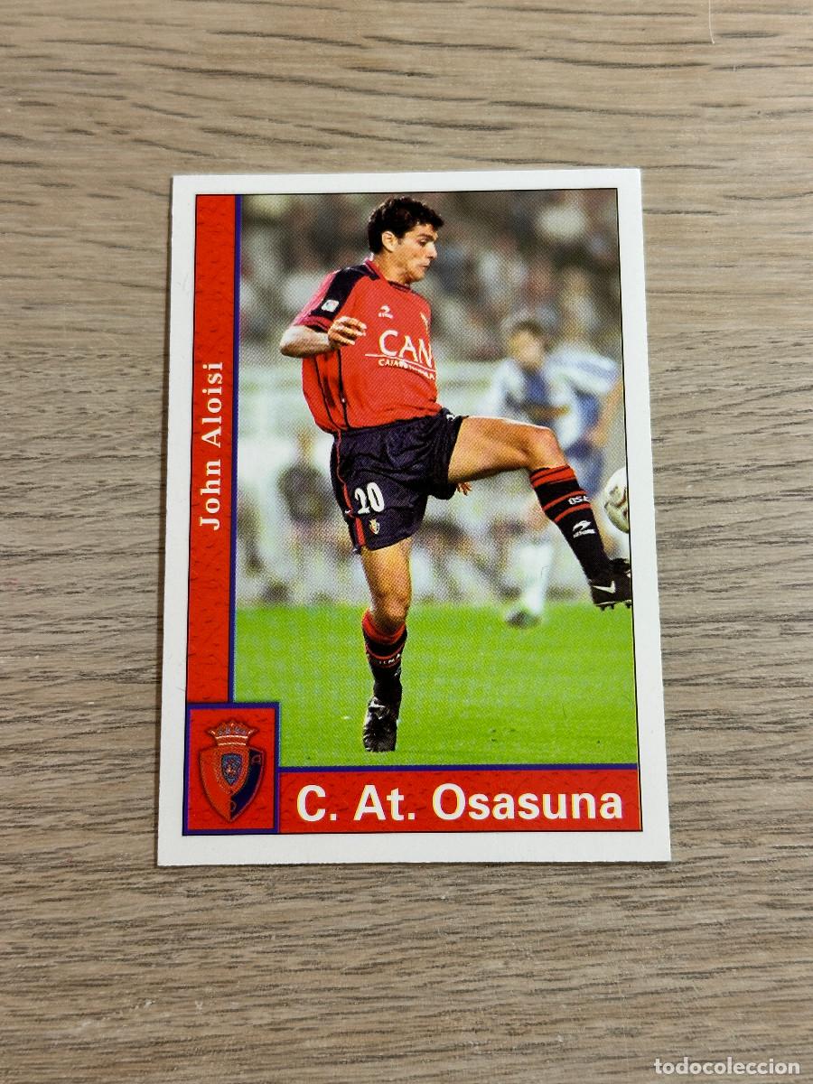 Fu&szlig;ball-Sticker: ALOISI n&ordm; 550 + OSASUNA MUNDICROMO 2001 2002 LAS FICHAS DE LA LIGA 01 02