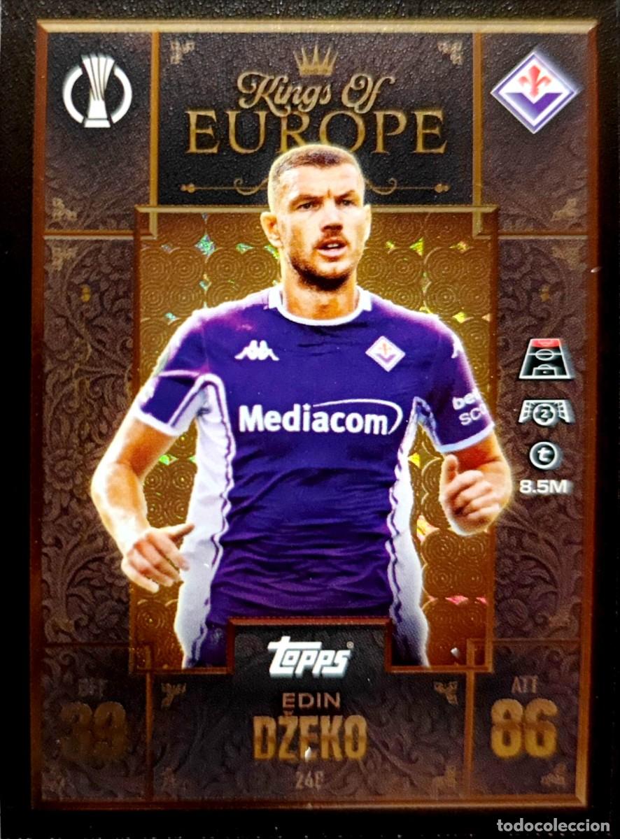 Fu&szlig;ball-Sticker: 248 Edin Dzeko - ACF Fiorentina - Kings Europe - TOPPS Match Attax EXTRA UCL 2025 2026 25 26