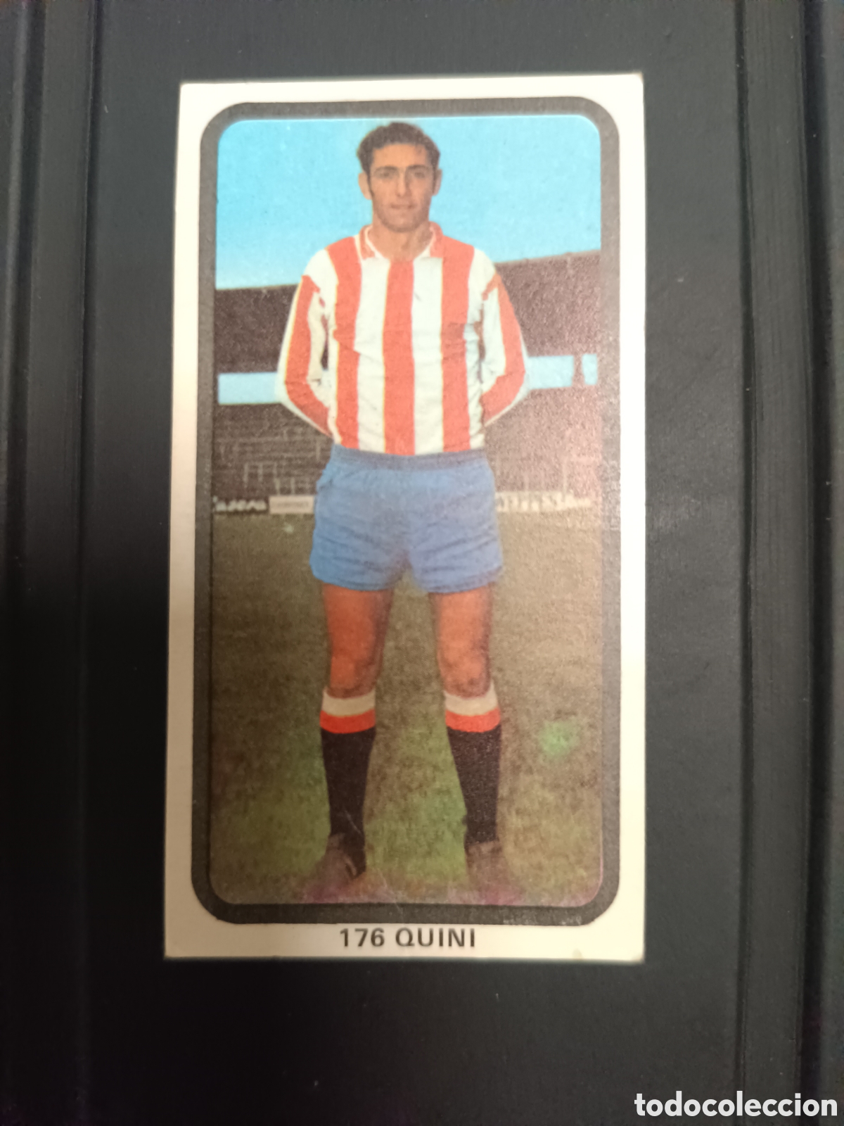 Cromos de F&uacute;tbol: 176 Quini Ruiz Romero 74 75 Sporting Gij&oacute;n Nunca pegado