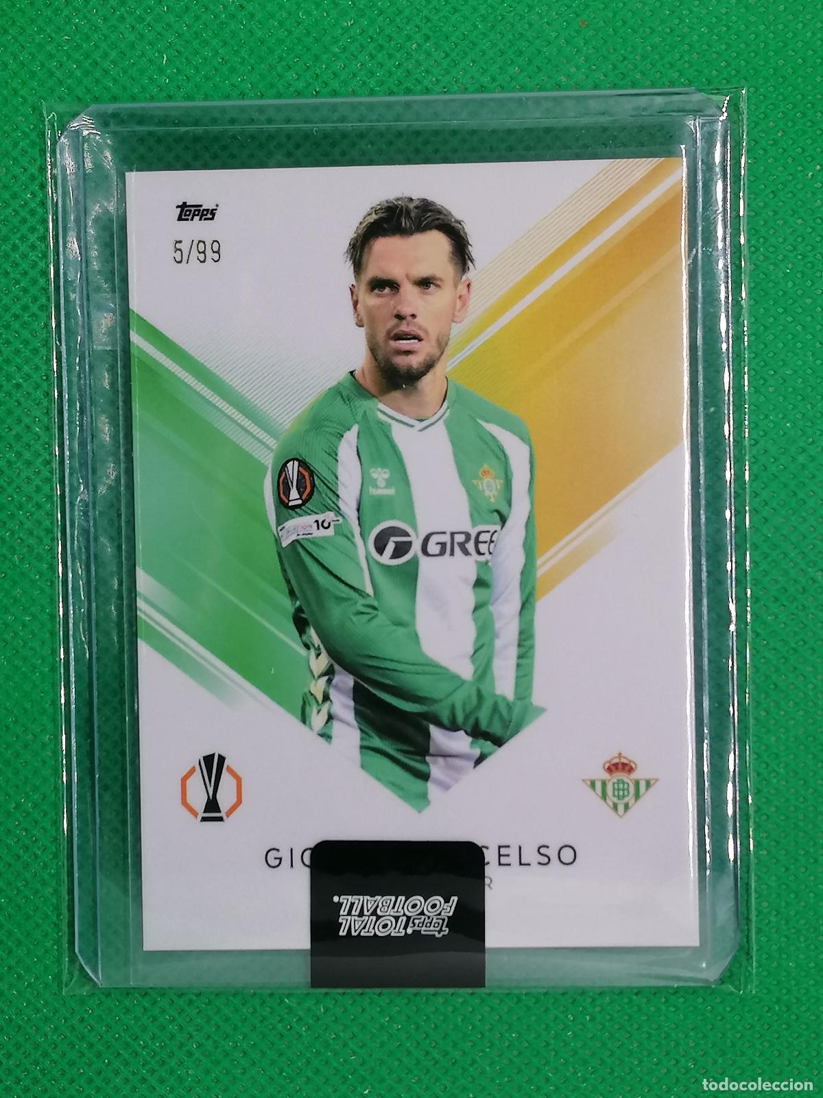 Cromos de Futebol: 1446 GIOVANI LO CELSO BETIS BASE CARD /99 ⚽ TTF TOPPS TOTAL FOOTBALL 24 25 2024 2025 ⚽