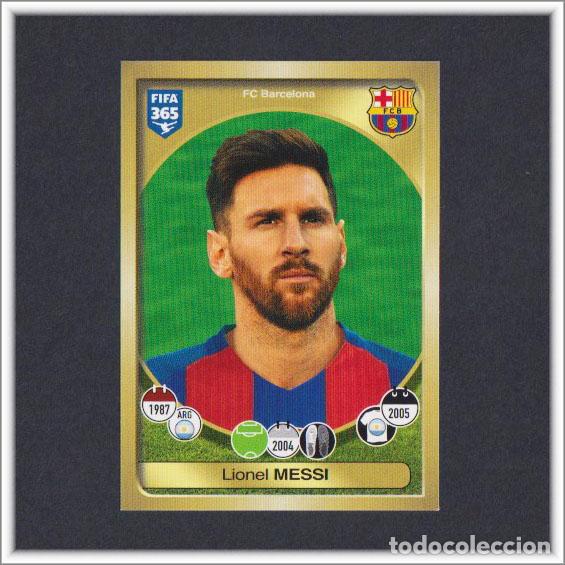 Cromos de f&uacute;tbol: FIFA 365 2016 2017 16 17 PANINI LEO MESSI N&ordm; 71 BARCELONA STICKER ALBUM COLECCI&Oacute;N BAR&Ccedil;A