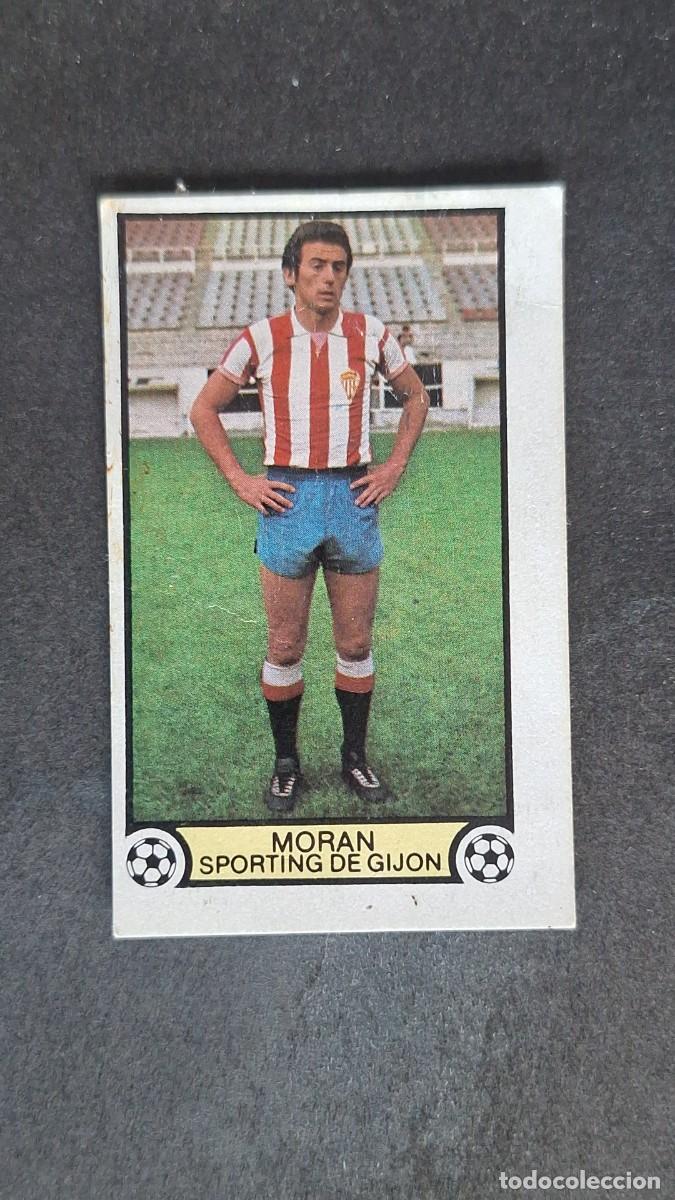 Cromos de F&uacute;tbol: L2 MORAN SPORTING DE GIJON LIGA ESTE 1979 1980 79 80 RECUPERADO DEL ALBUM DESPEGADO