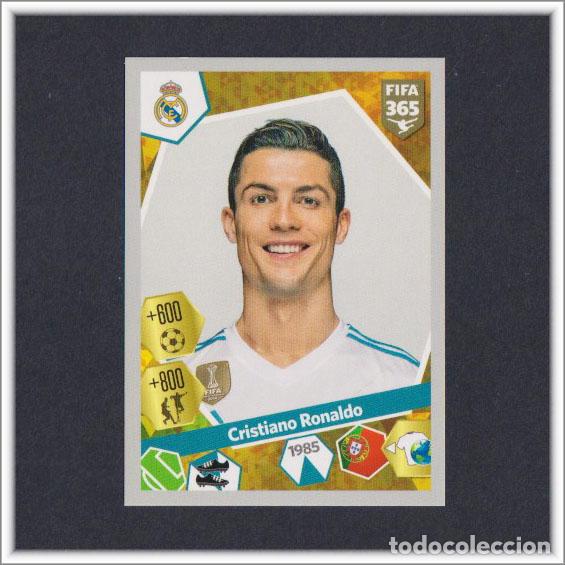 Cromos de F&uacute;tbol: FIFA 365 2017 2018 17 18 PANINI CRISTIANO RONALDO 212 REAL MADRID CROMO STICKER ALBUM COLECCI&Oacute;N
