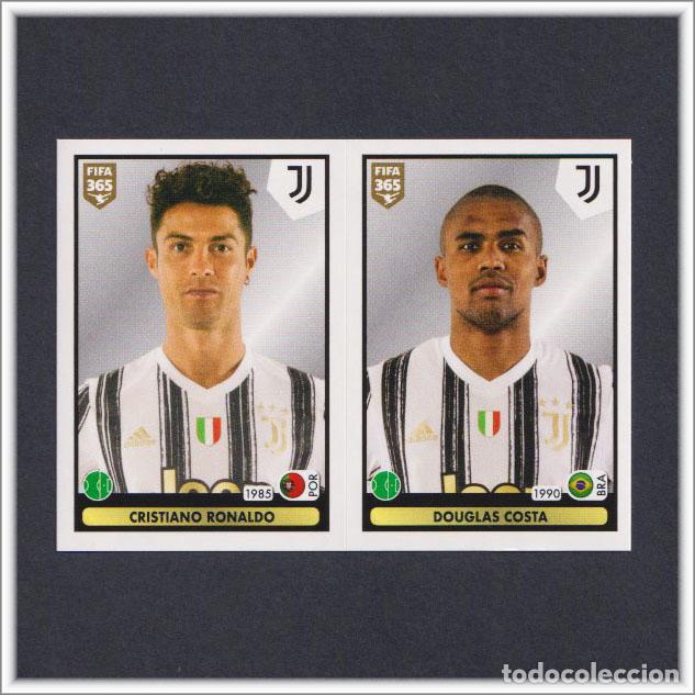 Cromos de F&uacute;tbol: FIFA 365 2020 2021 20 21 PANINI CRISTIANO RONALDO DOUGLAS COSTA 244 JUVENTUS ALBUM LIGA COLECCI&Oacute;N