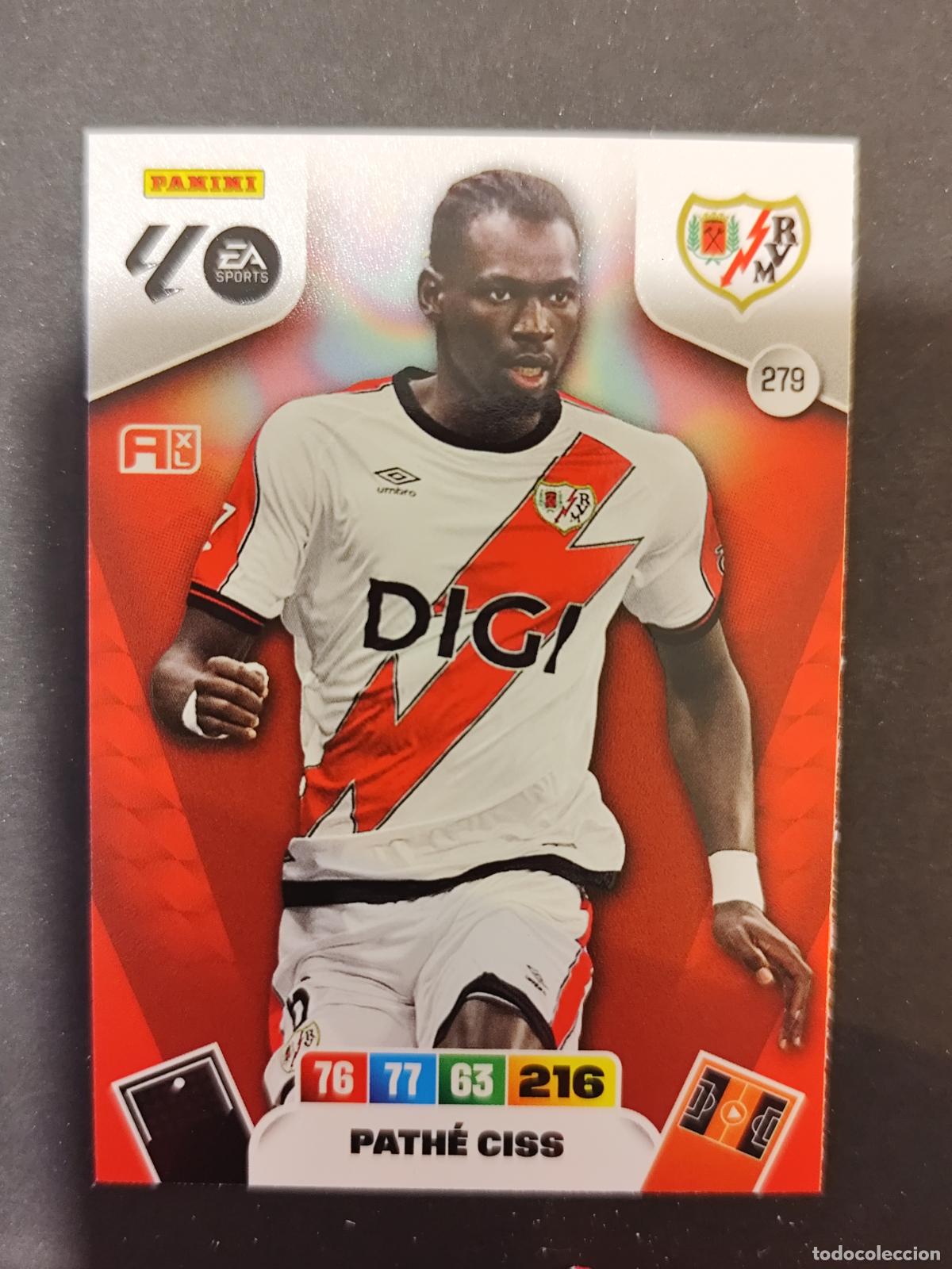 Cromos de F&uacute;tbol: 279 PATHE CISS RAYO VALLECANO ADRENALYN 2025 2026 25 26
