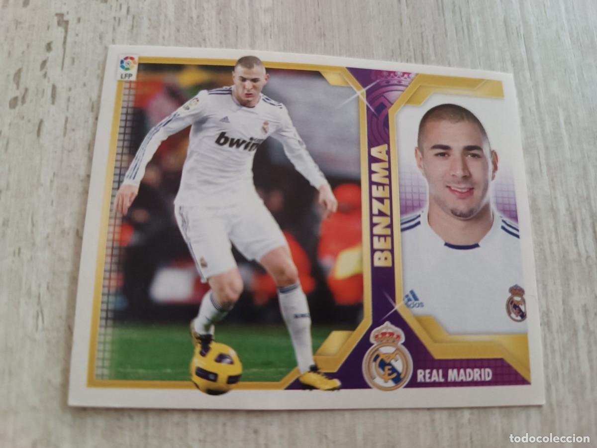 Cromos de F&uacute;tbol: BENZEMA LIGA ESTE 2011 2012 11 12. NUNCA PEGADO.