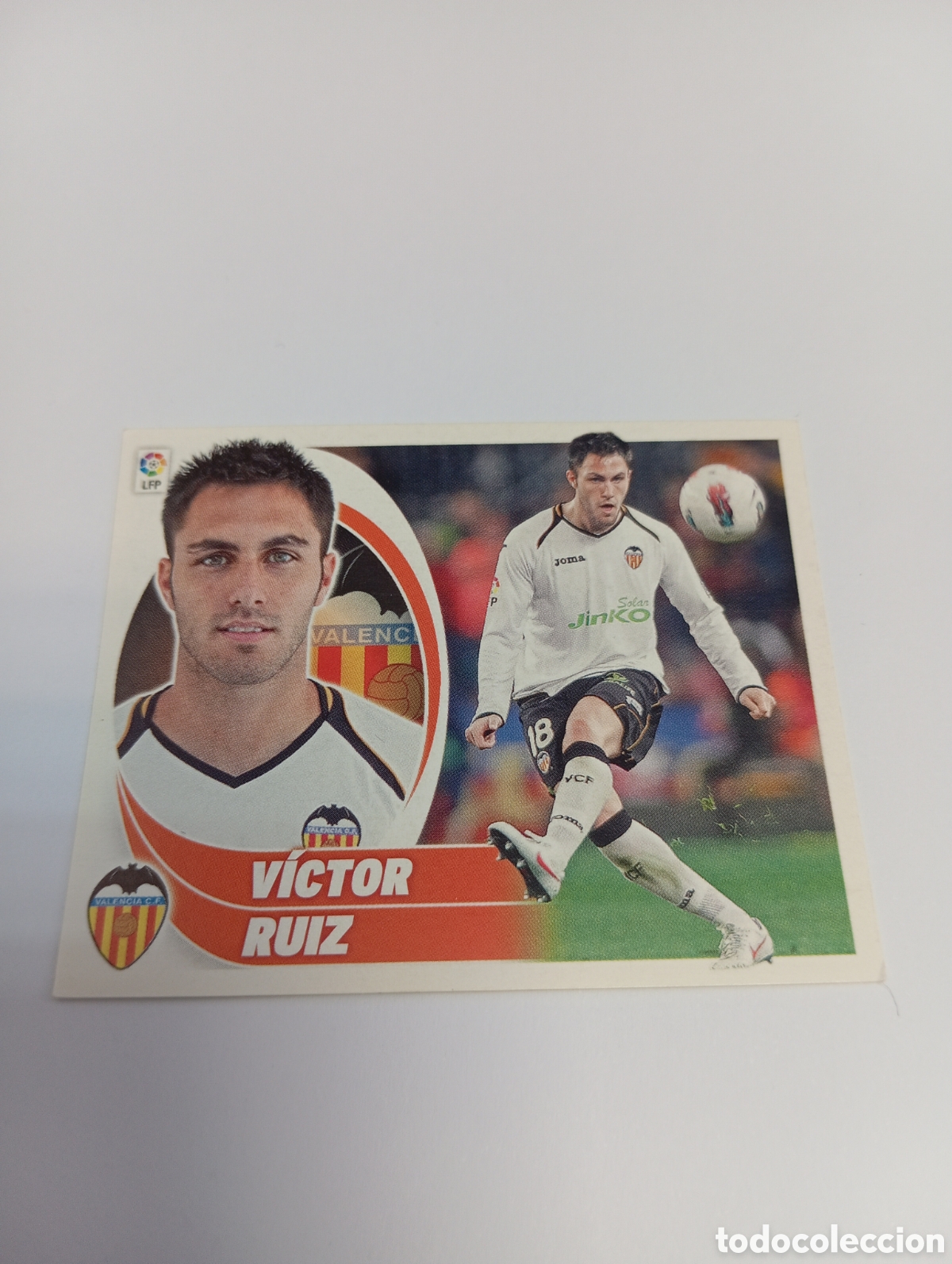 Cartes &agrave; collectionner de Football: V&iacute;ctor Ruiz 6 Valencia LIGA ESTE 2012 2013 PANINI 12 13