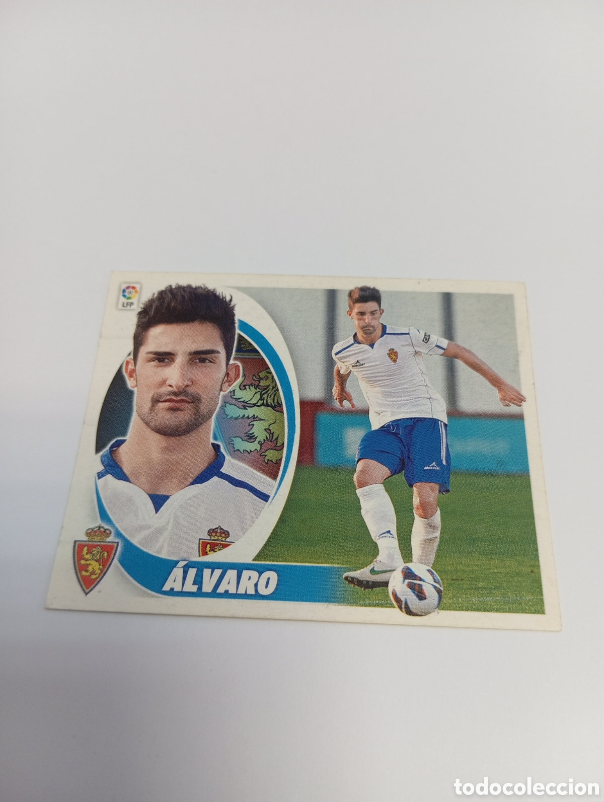Cartes &agrave; collectionner de Football: &Aacute;lvaro 5 Zaragoza LIGA ESTE 2012 2013 PANINI 12 13