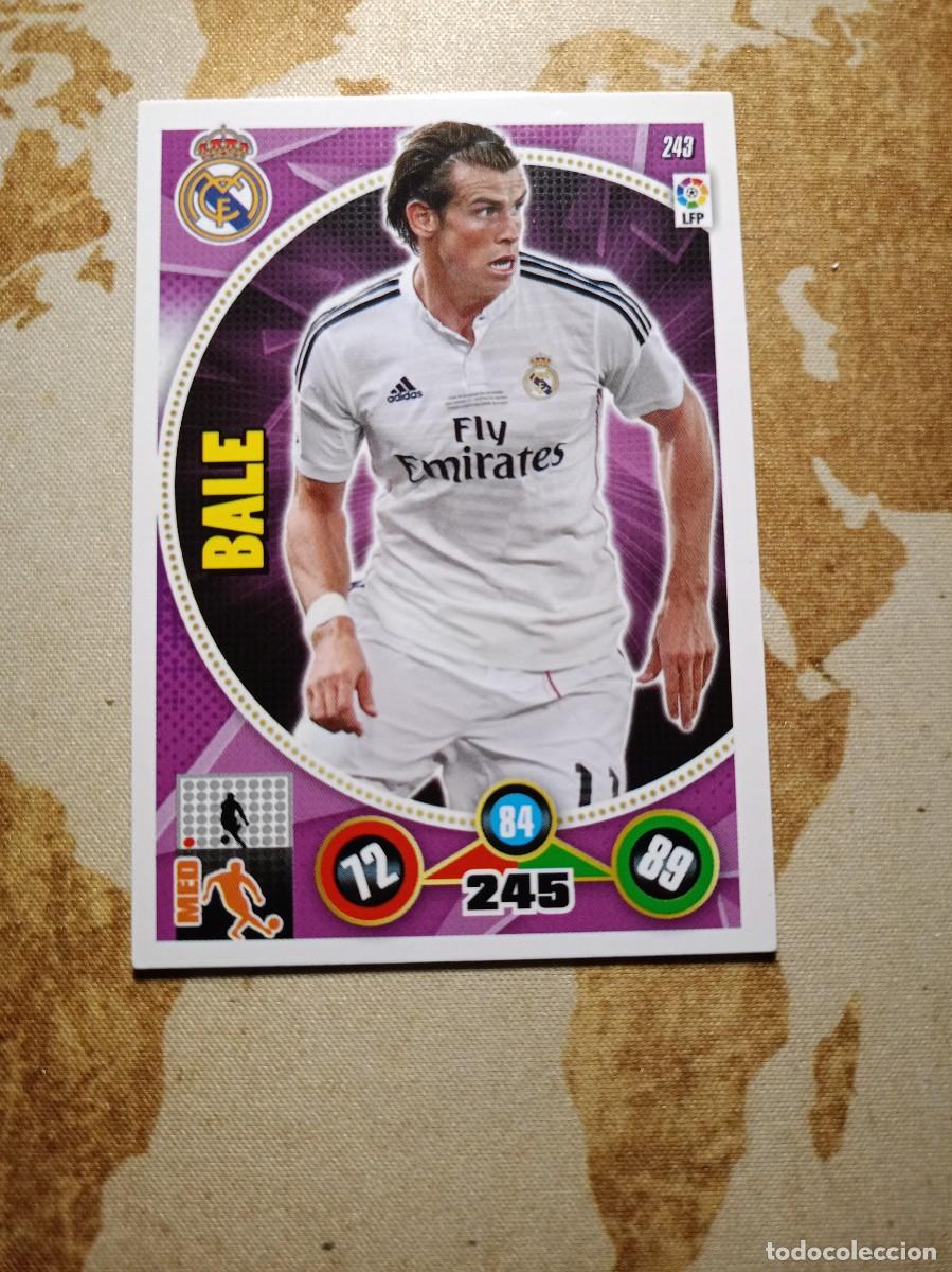Football Stickers: Real Madrid 243 BALE Adrenalyn 2014-15