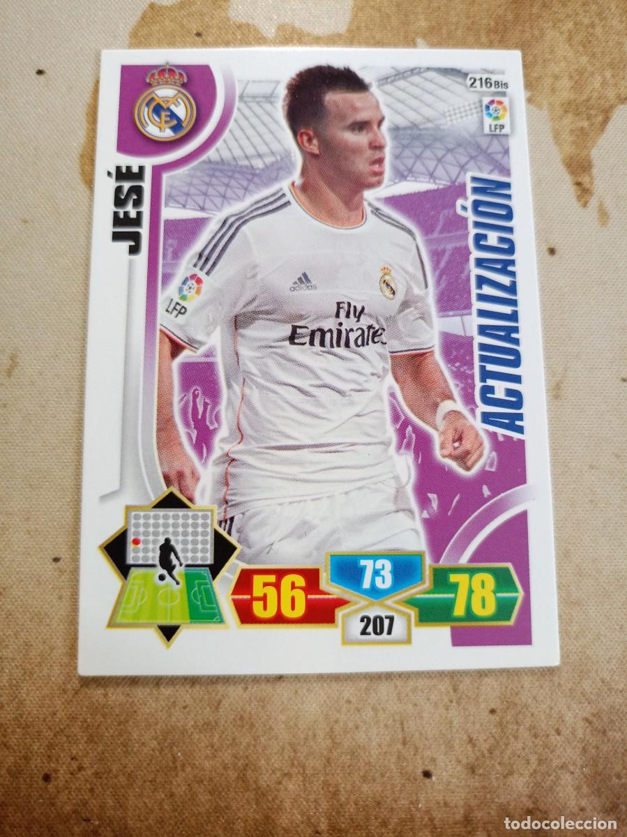 Cromos de Futebol: Real madrid 216 bis JES&Eacute; Adrenalyn 2013-14