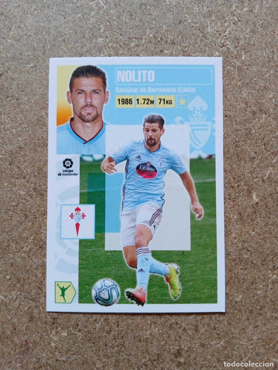 Fu&szlig;ball-Sticker: NOLITO - RC CELTA N&ordm; 15 LIGA ESTE 2020 2021 - 20 21