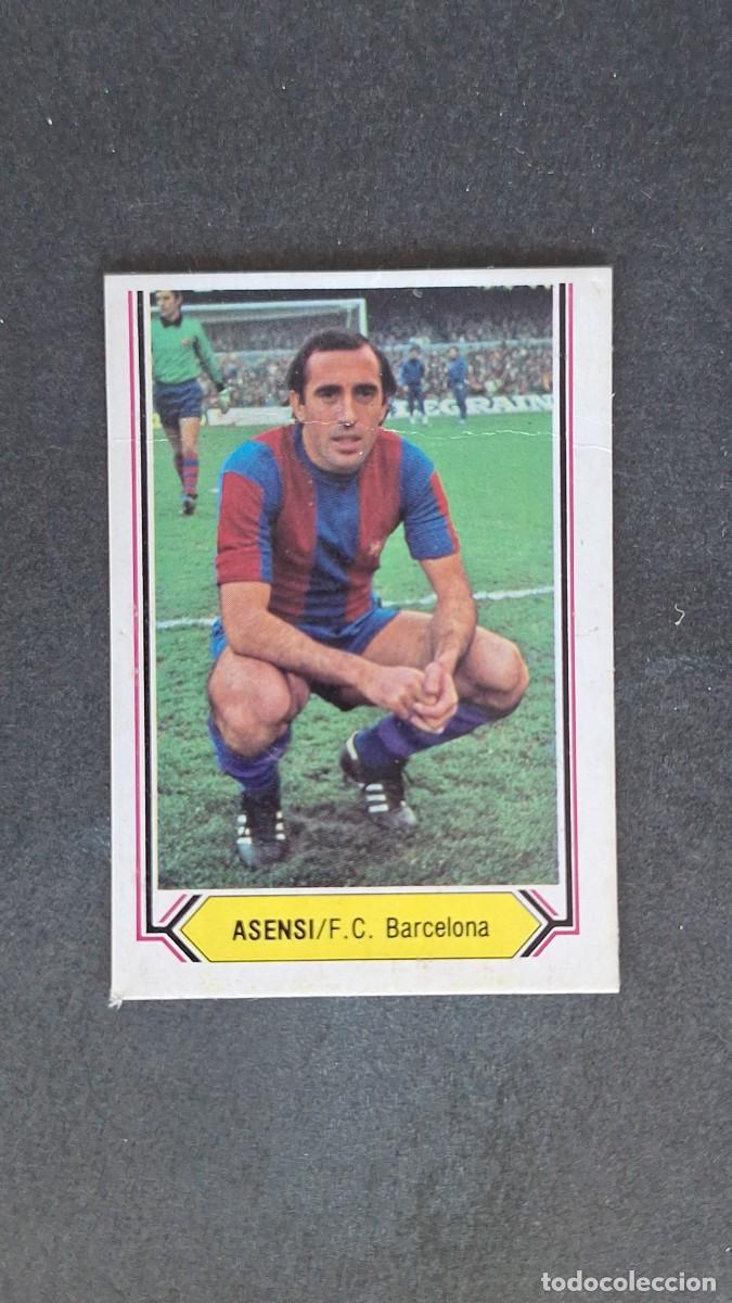 Cromos de F&uacute;tbol: L3 ASENSI F. C. BARCELONA LIGA ESTE 1980 1981 80 81 RECUPERADO DEL ALBUM DESPEGADO