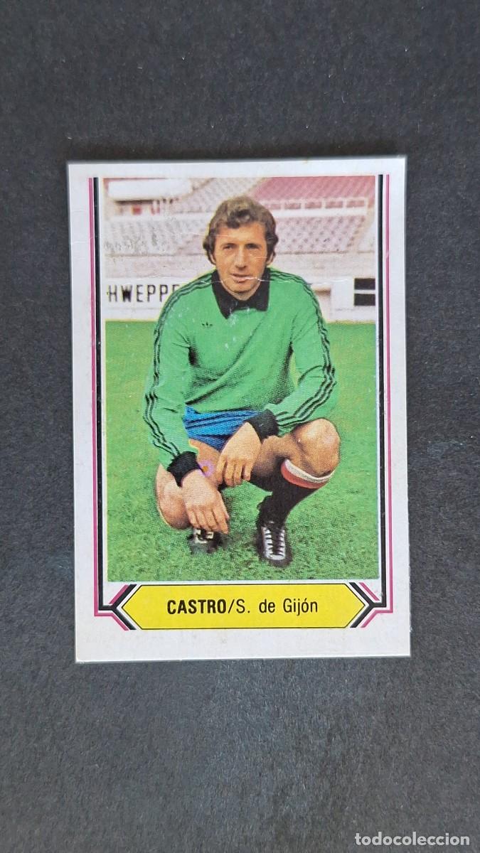 Cromos de F&uacute;tbol: L3 CASTRO SPORTING DE GIJON LIGA ESTE 1980 1981 80 81 RECUPERADO DEL ALBUM DESPEGADO