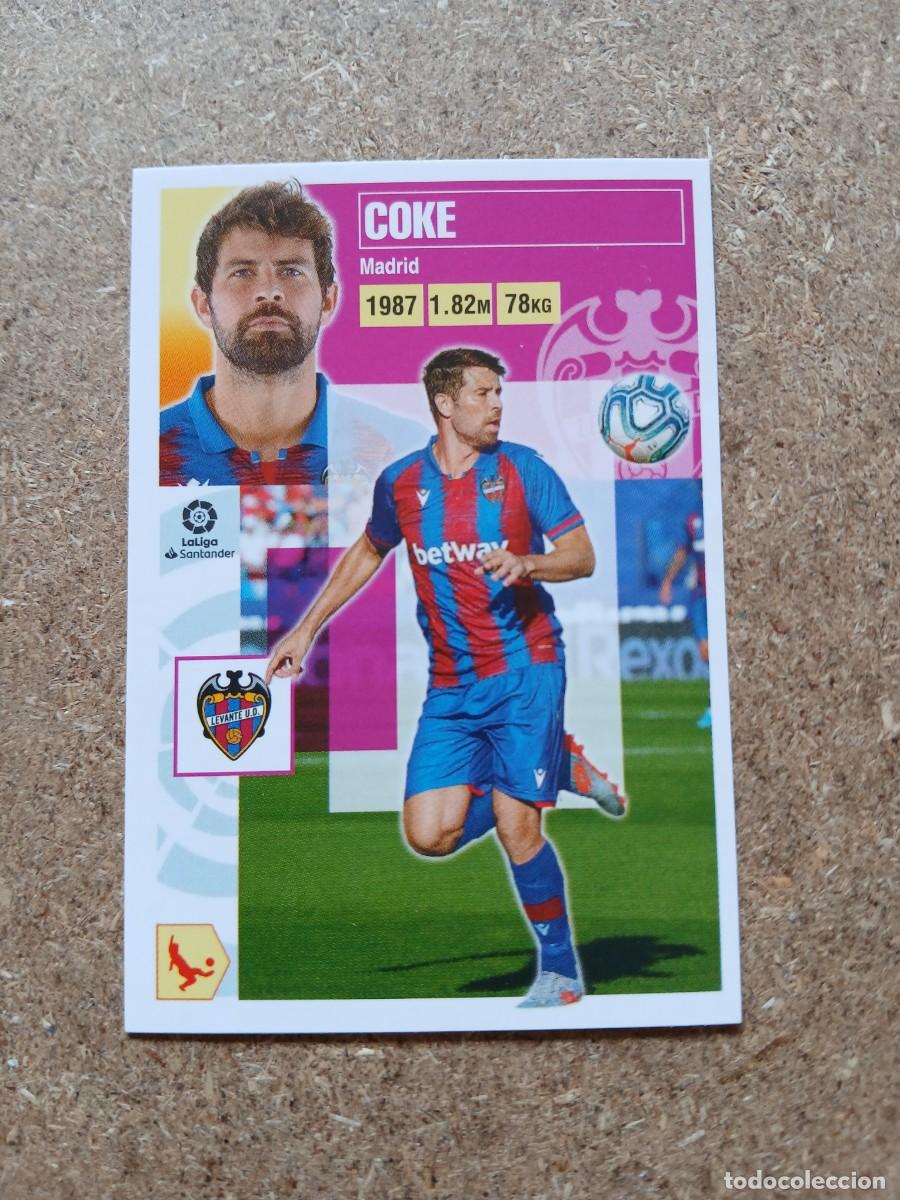 Fu&szlig;ball-Sticker: COKE - LEVANTE UD N&ordm; 4 LIGA ESTE 2020 2021 - 20 21