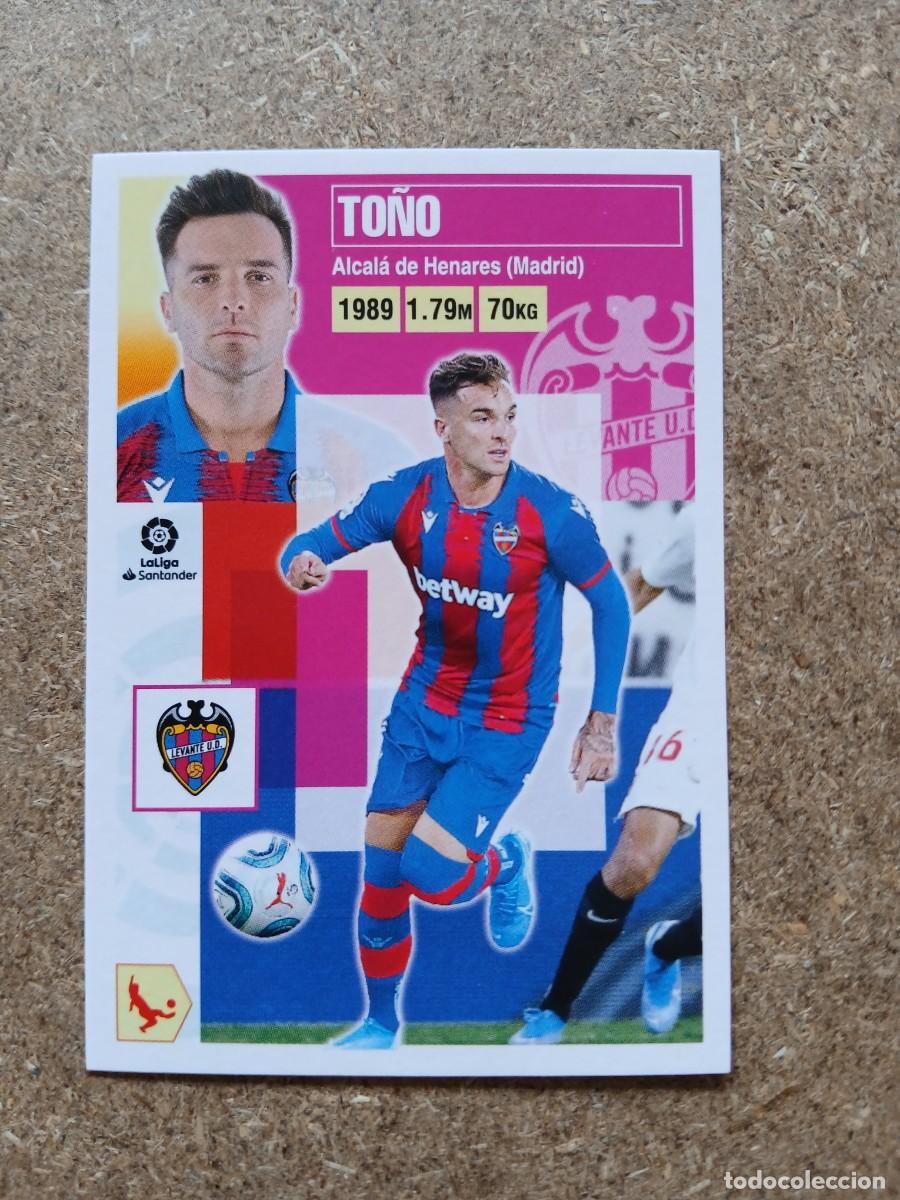 Fu&szlig;ball-Sticker: TO&Ntilde;O - LEVANTE UD N&ordm; 8 LIGA ESTE 2020 2021 - 20 21