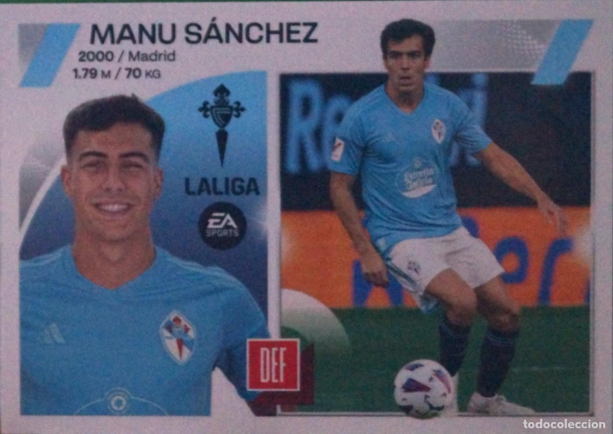 Fu&szlig;ball-Sticker: LIGA 23-24 / MANU SANCHEZ / CELTA / UF 14