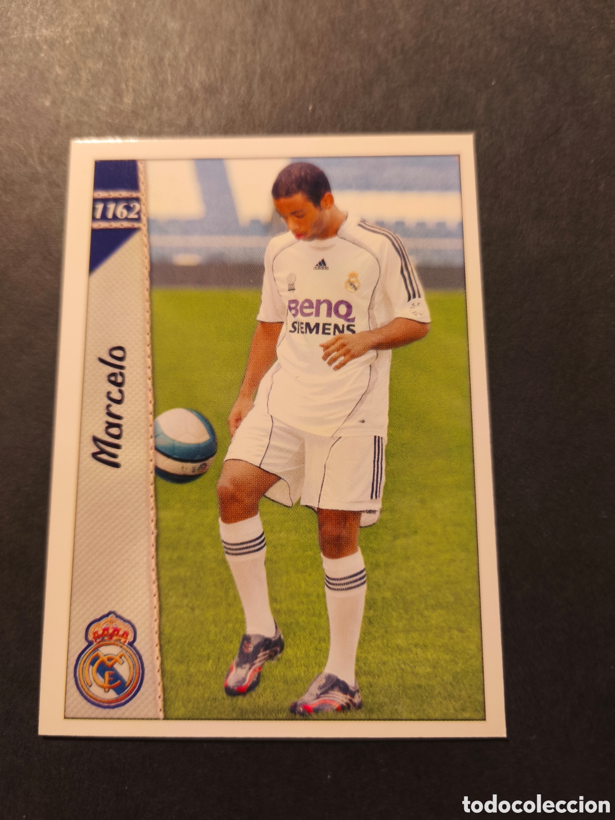 Cartes &agrave; collectionner de Football: 1162 MARCELO REAL MADRID ROOKIE MUNDICROMO LAS FICHAS DE LA LIGA 2007
