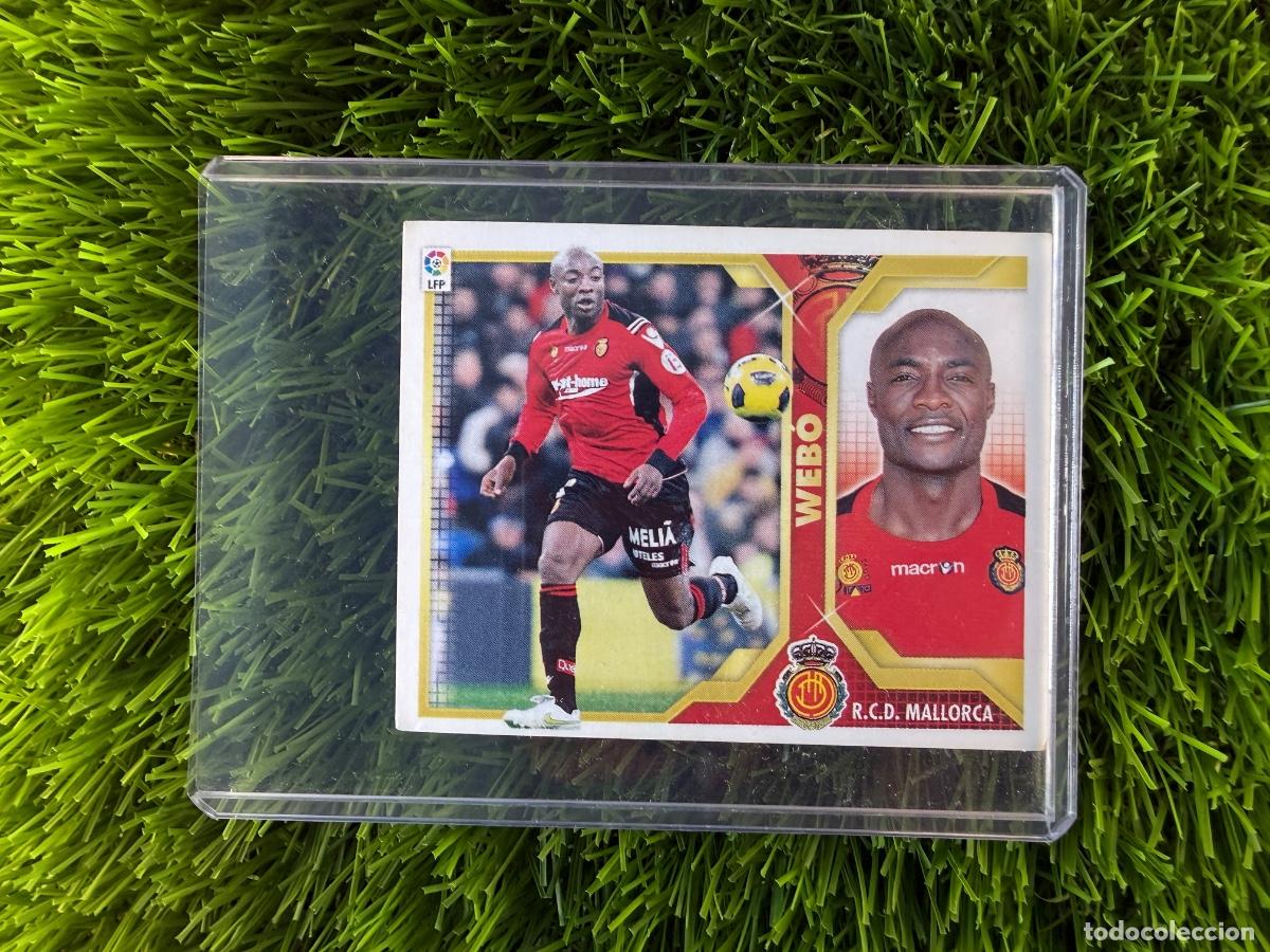 Cromos de f&uacute;tbol: N&ordm; 16A Web&oacute; RCD Mallorca Liga Este 11 12