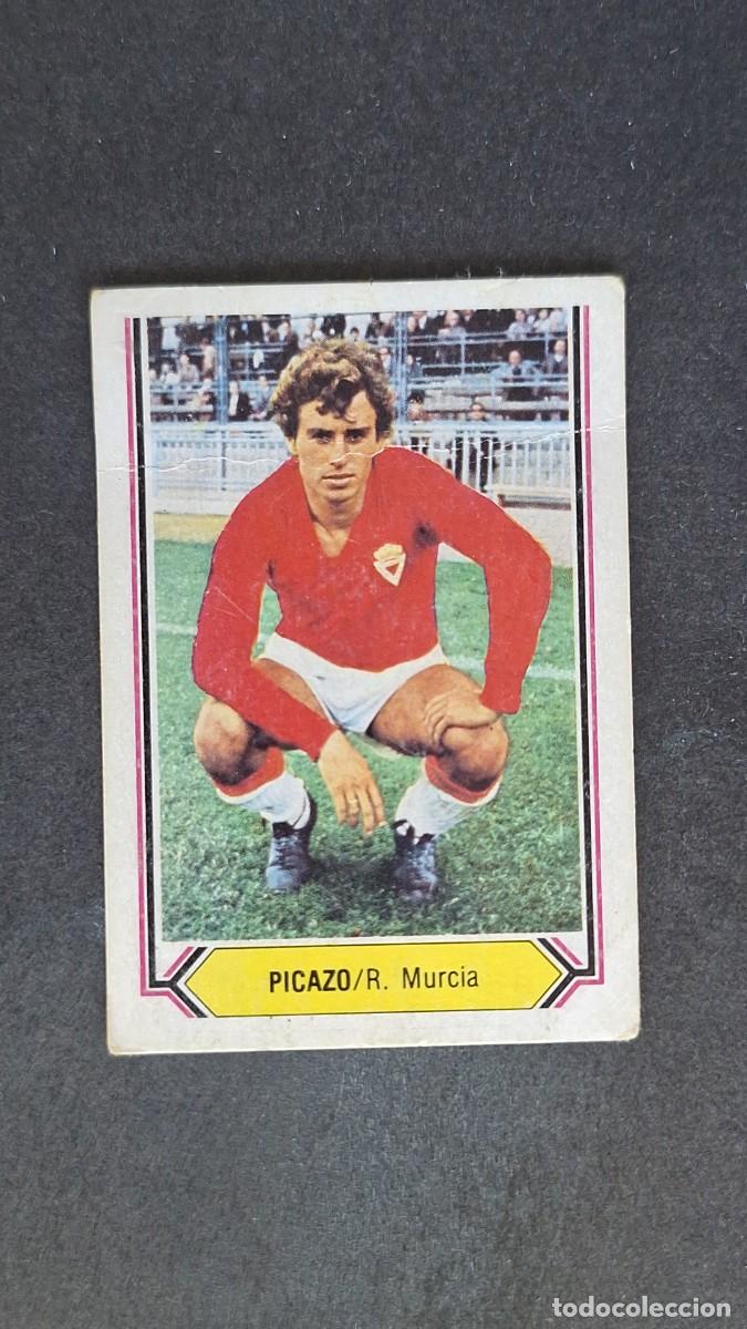 Football Stickers: L3 PICAZO REAL MURCIA LIGA ESTE 1980 1981 80 81 RECUPERADO DEL ALBUM DESPEGADO