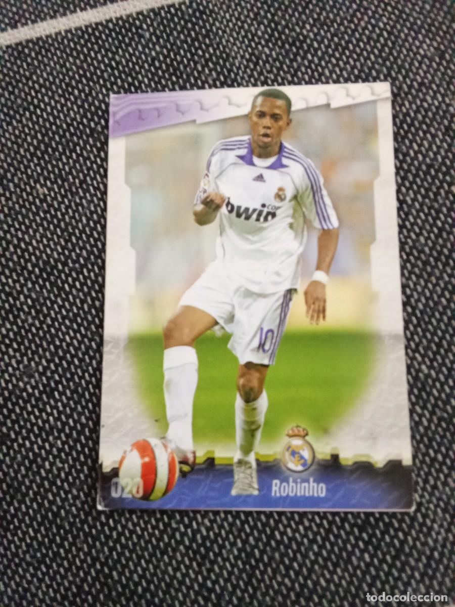 Figurine di Calcio: 20 robinho real Madrid las fichas de la liga 2009