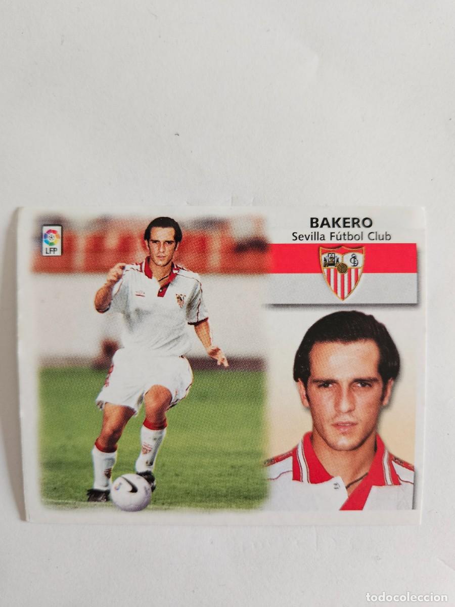Cromos de f&uacute;tbol: Sevilla - Bakero - COLOCA - Ediciones Este Liga 1999-2000, 99-00 - Ventanilla - Foto 1