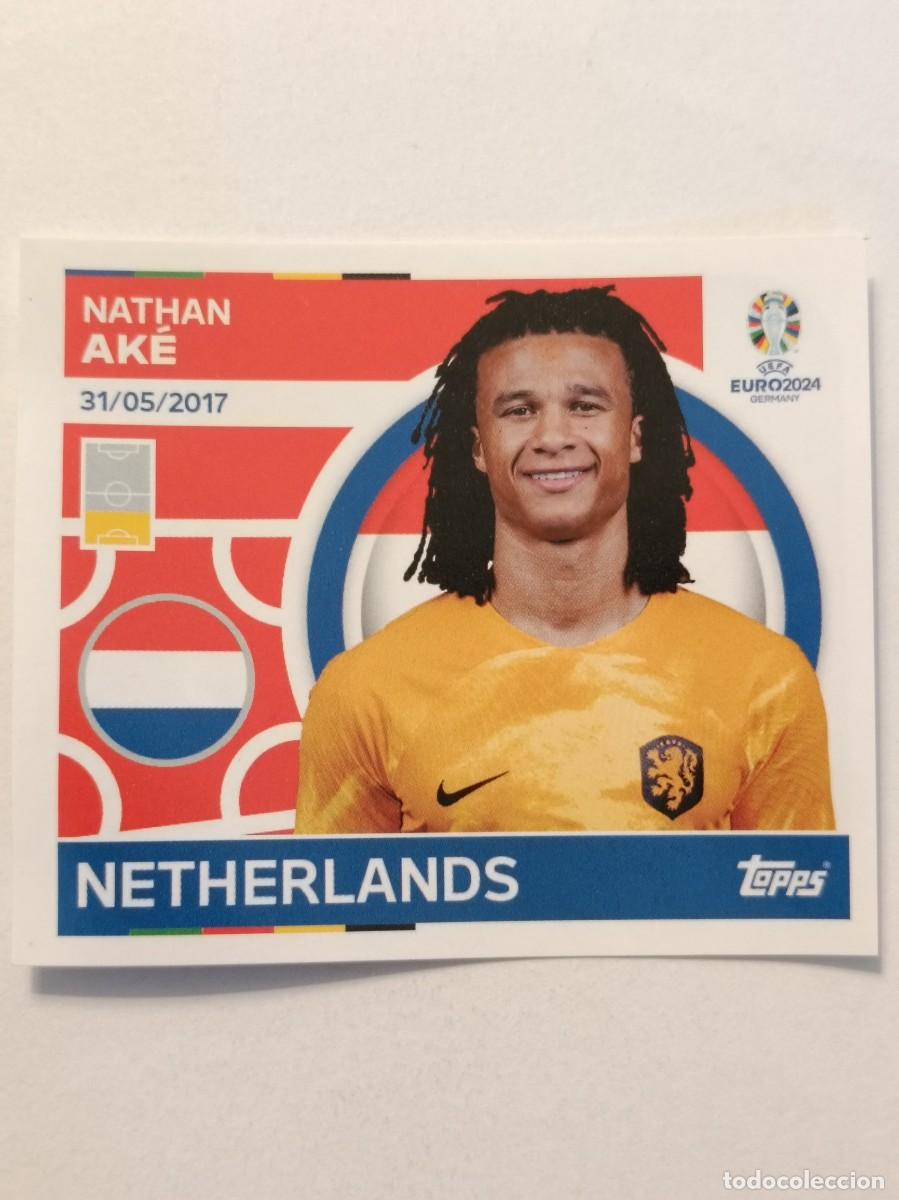 Cromos de Futebol: #NED 12 NATHAN AKE UEFA EURO 2024 TOPPS