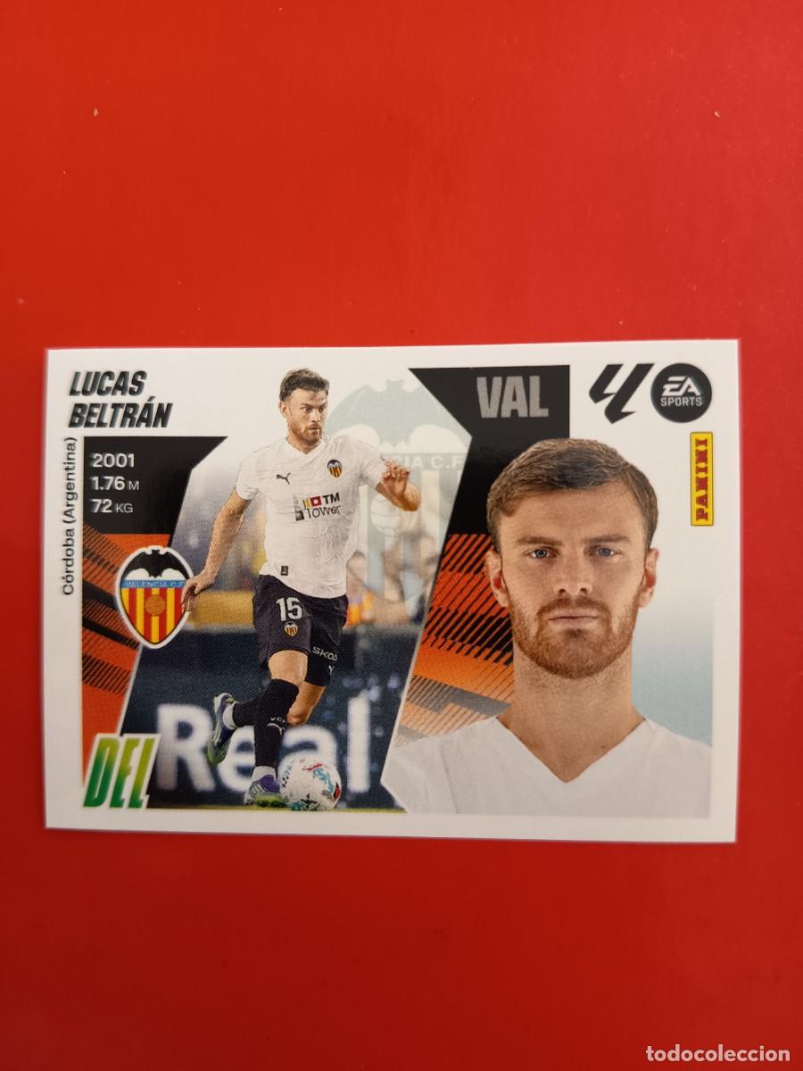 Cromos de Futebol: Liga este 25 26 Panini LUCAS BELTR&Aacute;N COLOCA N&deg;17 BIS VALENCIA nuevo sin pegar